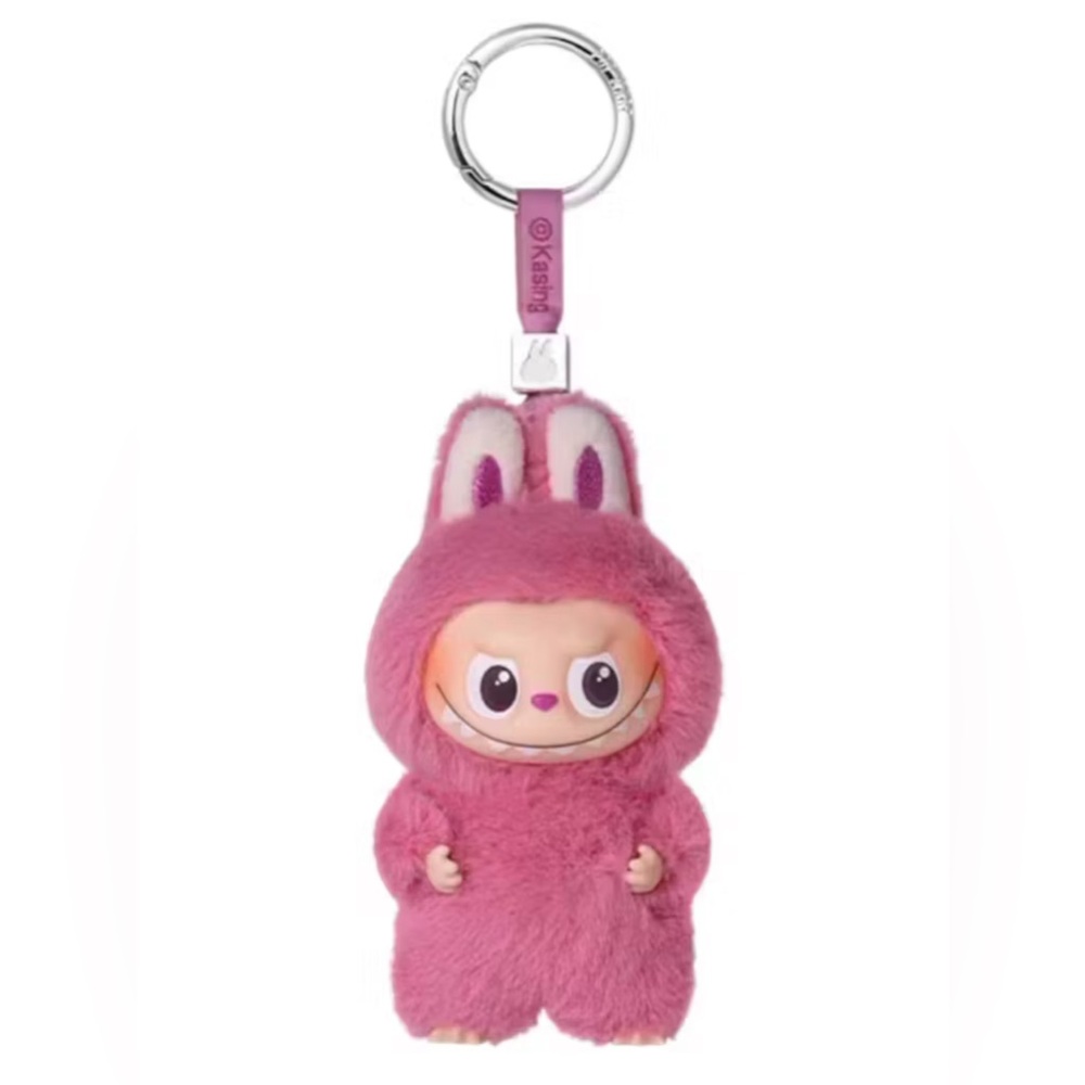 Labubu Pin for love - Q - vinyl plush pendant